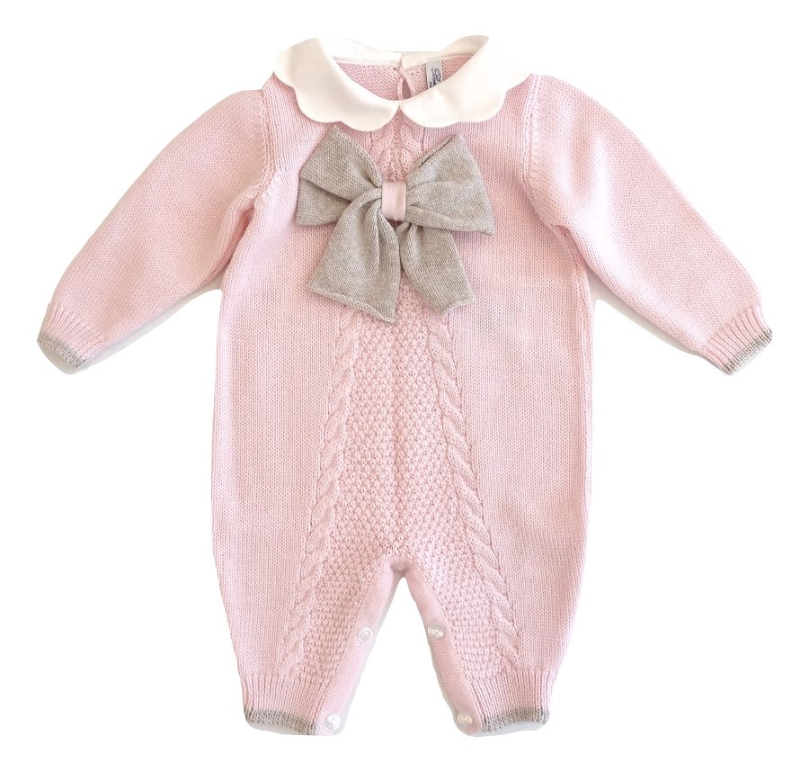 Abbigliamento Abbigliamento bambina Vestiti Salopette neonato in lana merino 