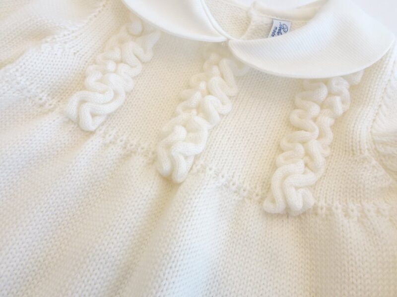 Tutina in lana merinos per neonataTutina in lana merinos per neonata