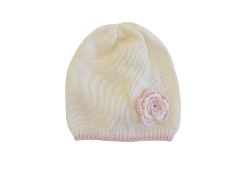 Cappellino in lana per neonata Bèbè di Almy
